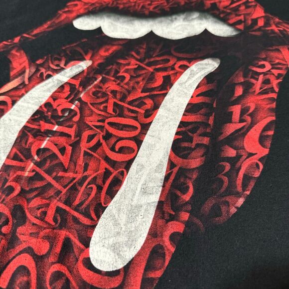 The Rolling Stones Band ‘Zip Code’ Concert Tour Shirt 2XL Lips Tongue Jagger - Picture 6 of 12